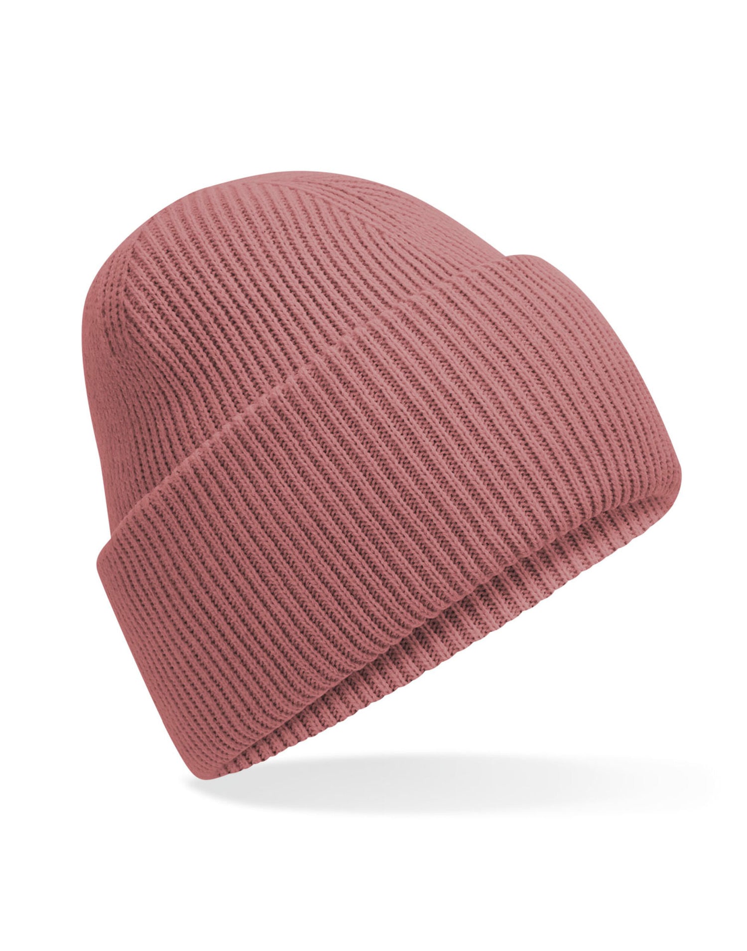 Beechfield Classic Deep Cuffed Beanie B385R - Rose O S - Customisable Beanies