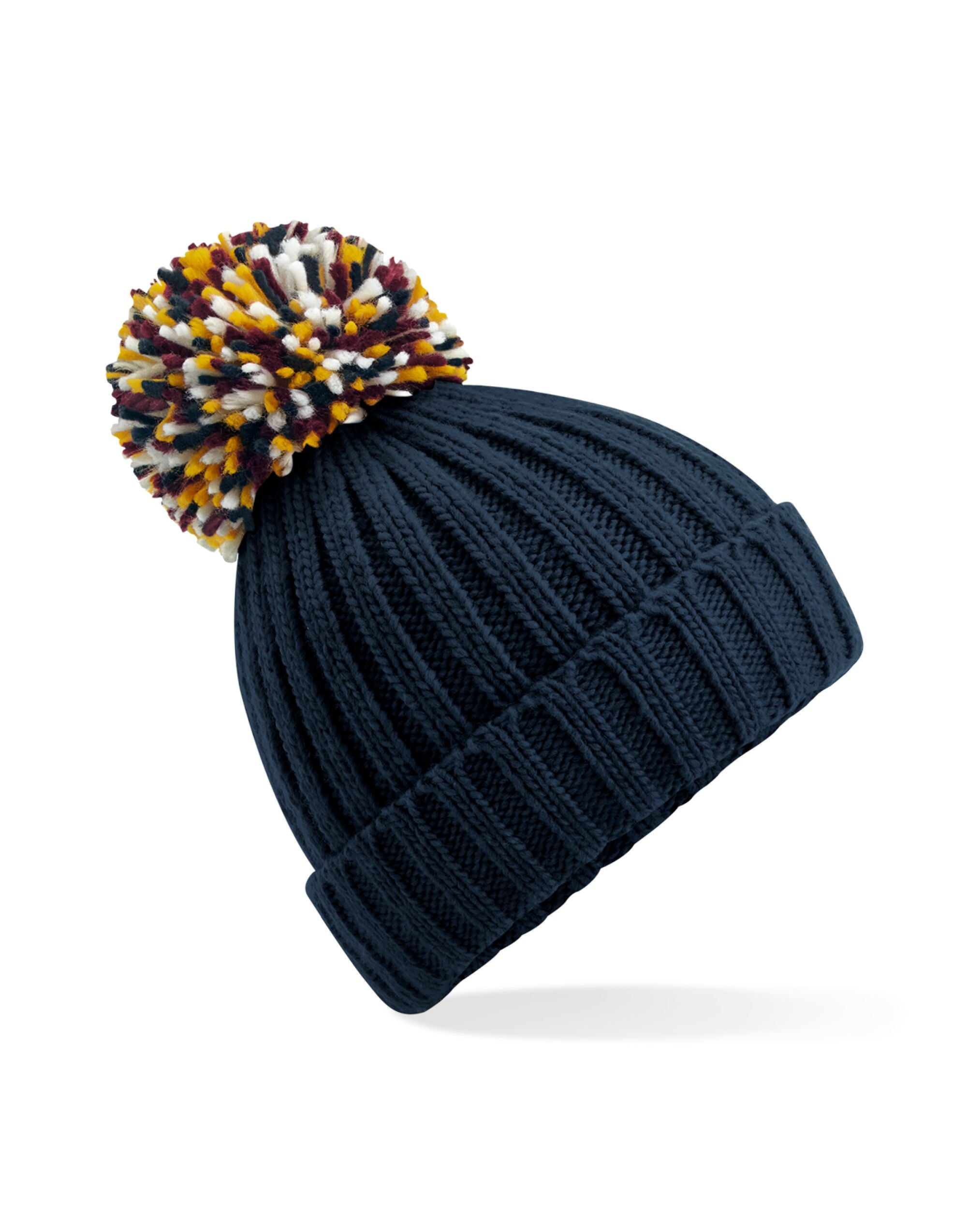 Beechfield Hygge Beanie B390 - French Navy O S - Customisable Beanies