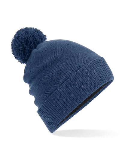 Beechfield Water Repellent Thermal Beanie – B502 - Steel Blue O S - Customisable Beanies