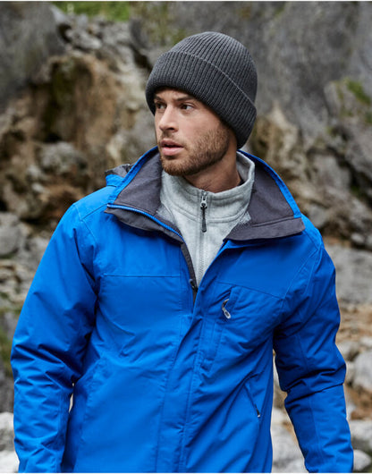 Beechfield Water Repellent Thermal Beany B505 - Graphite O S - Customisable Beanies