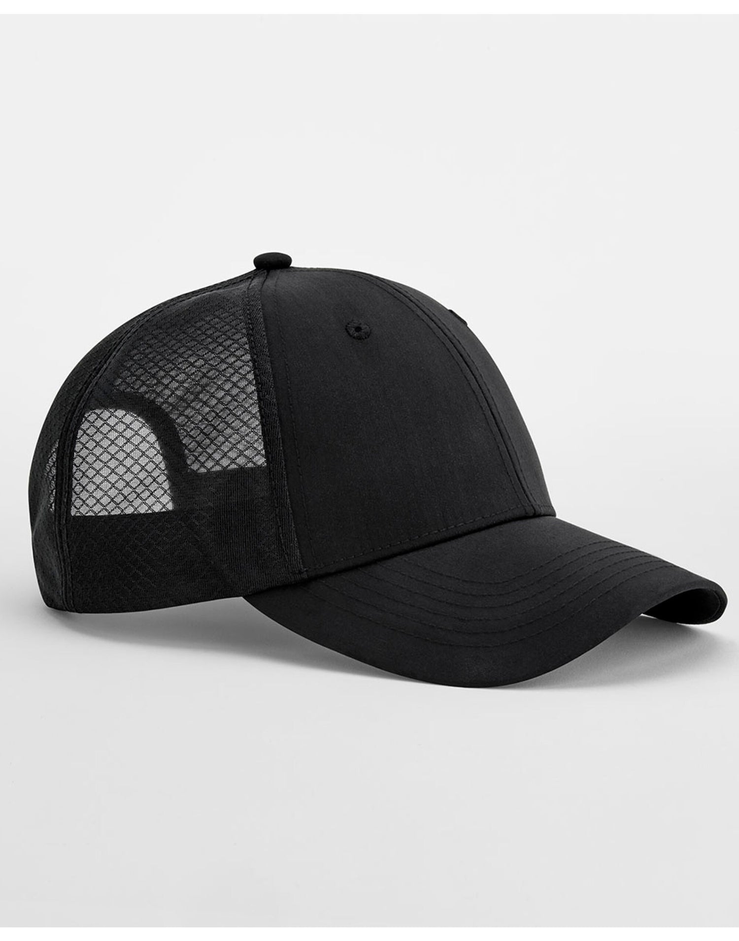 Beechfield Technical Mesh Trucker B644R - Black Black O S - Customisable Caps