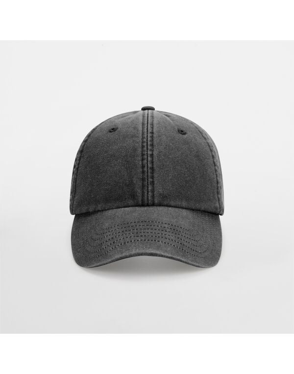 B655B - B655B - Vintage Black O S - Customisable HEADWEAR