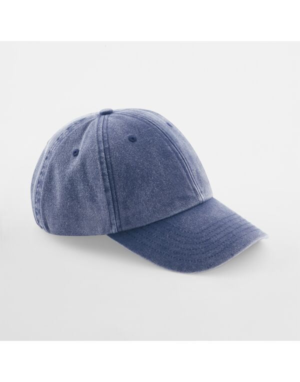 B655B - B655B - Vintage Denim O S - Customisable HEADWEAR