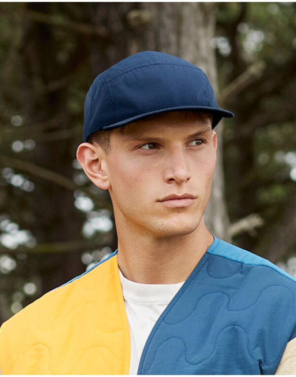 Beechfield Outdoor 5 Panel Camper Cap B659 - Navy Blue O S - Customisable Caps