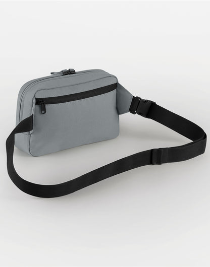 Bagbase Premium Recycled Cross Body Bag BG187 - Pure Grey O S - Customisable Bags