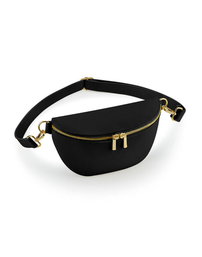 Bagbase Boutique Waist Bag bg766 - Black O S - Customisable Bags