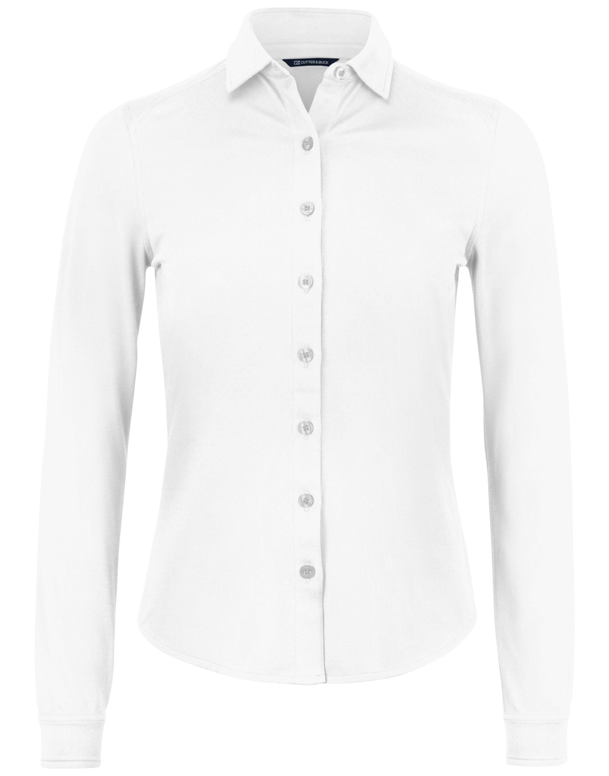 Cutter &amp; Buck - Advantage Shirt Women - White XS - Customisable Shirts &amp; Blouses