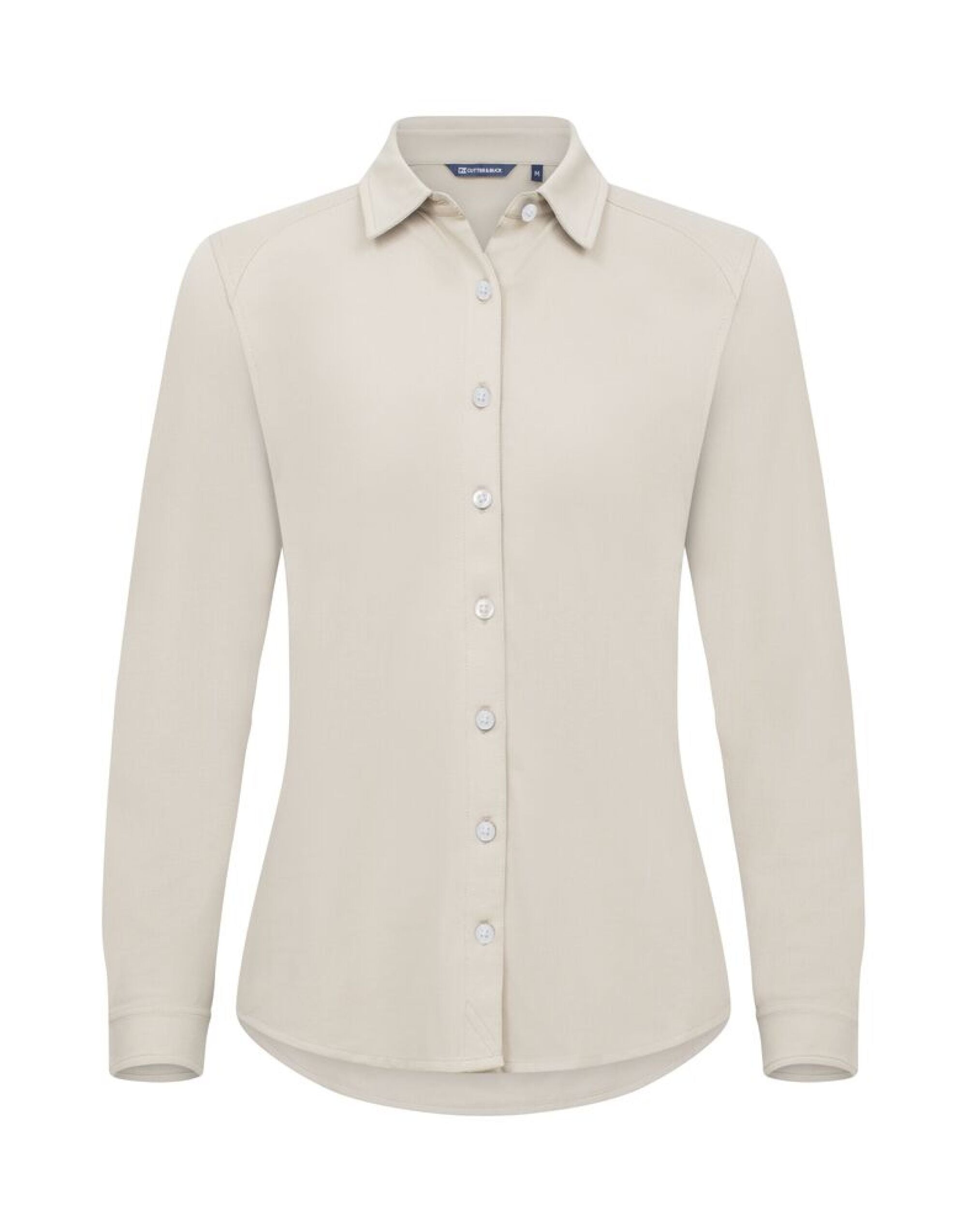 Cutter &amp; Buck - Advantage Shirt Women - Beige XS - Customisable Shirts &amp; Blouses