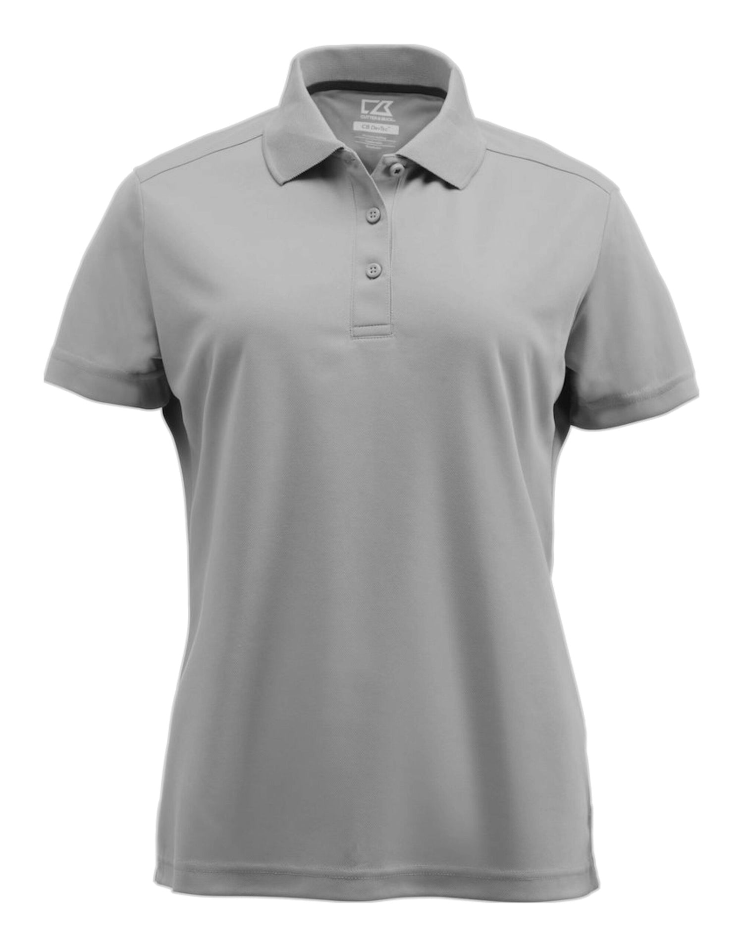 Cutter &amp; Buck - Kelowna Polo Women - Light Grey XS - Customisable Polo Shirts