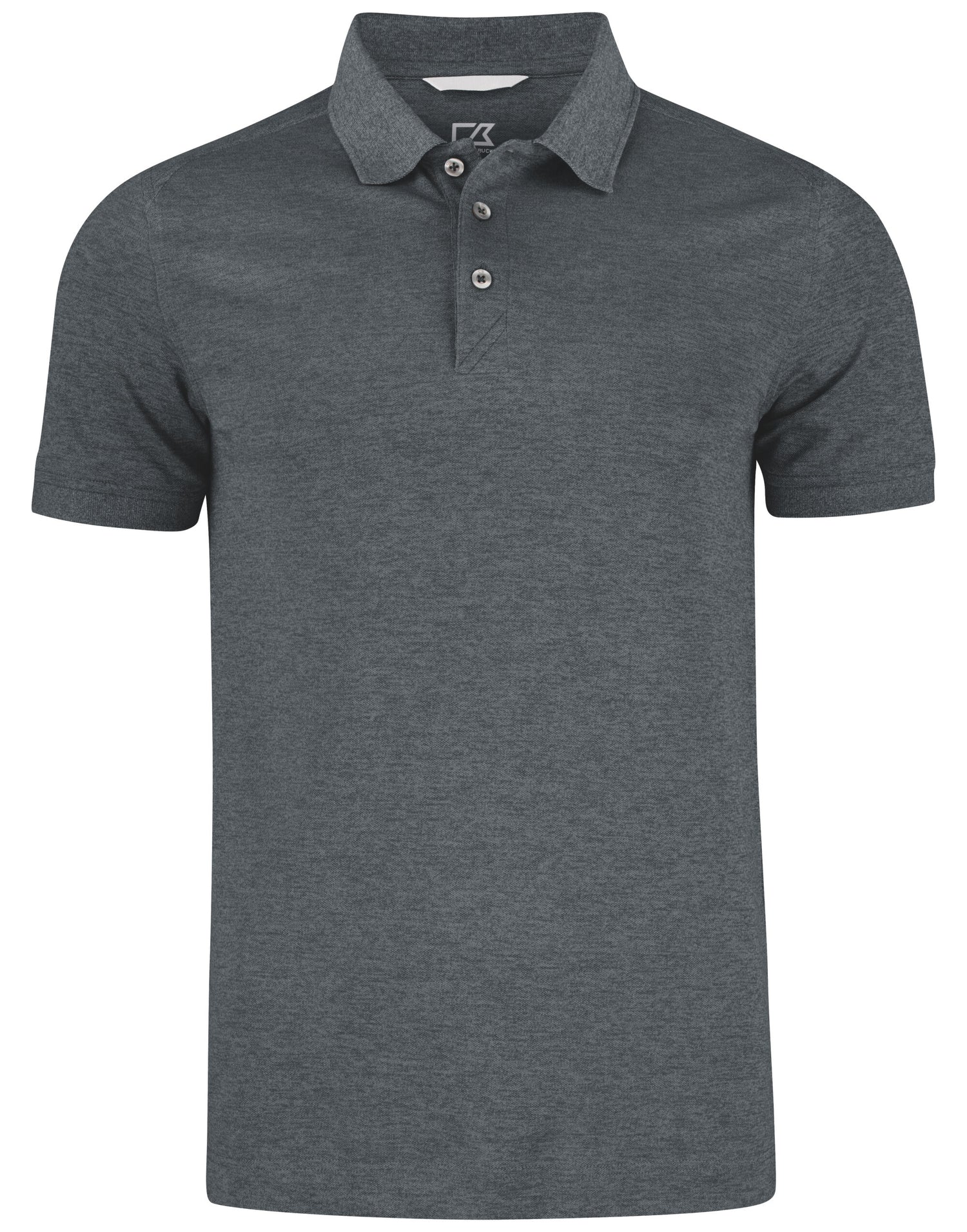 Cutter &amp; Buck - Advantage Polo Men - Anthracite Melange S - Customisable Polo Shirts