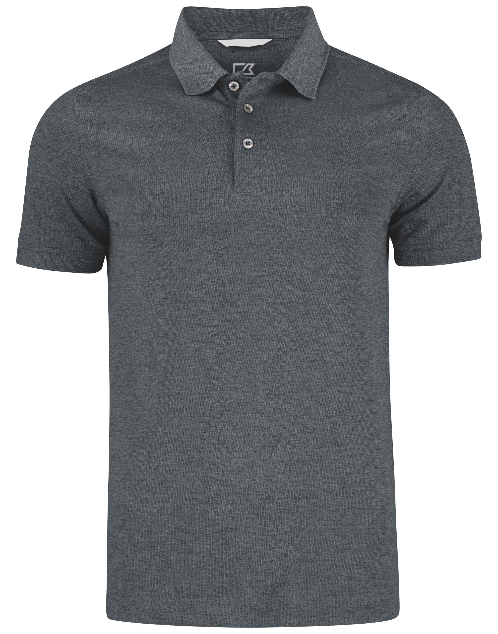 Cutter &amp; Buck - Advantage Polo Men - Anthracite Melange S - Customisable Polo Shirts