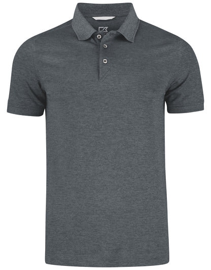 Cutter &amp; Buck - Advantage Polo Men - Anthracite Melange S - Customisable Polo Shirts