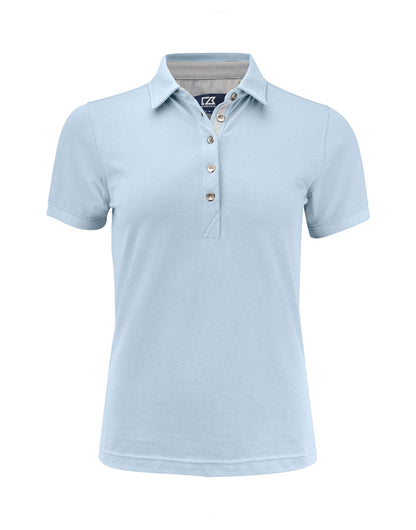 Cutter &amp; Buck - Advantage Premium Polo Women - Heaven Blue - Customisable Polo Shirts