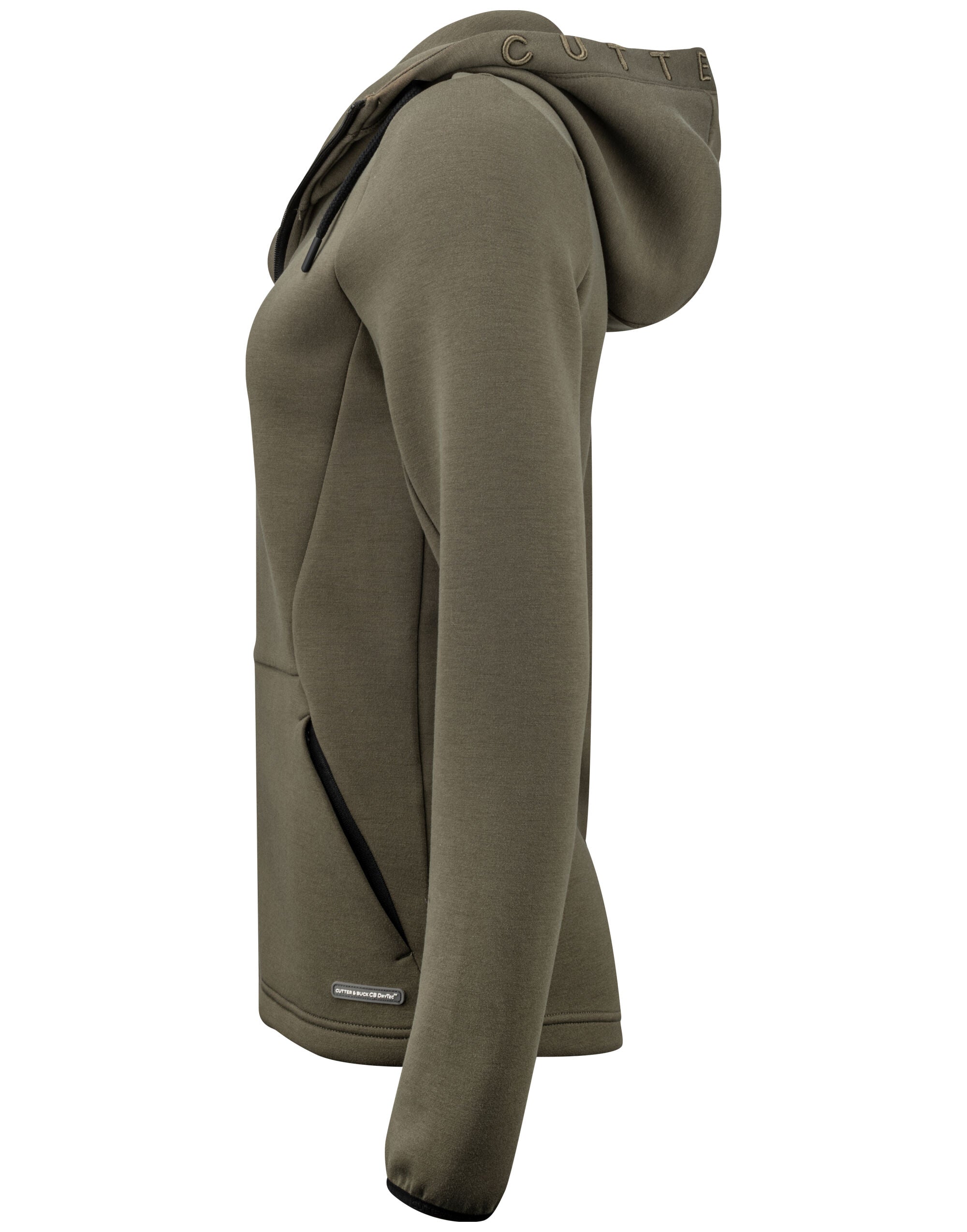 Cutter &amp; Buck - Pemberton Hood Full Zip Women - - Customisable Sweatshirts And Hoodies