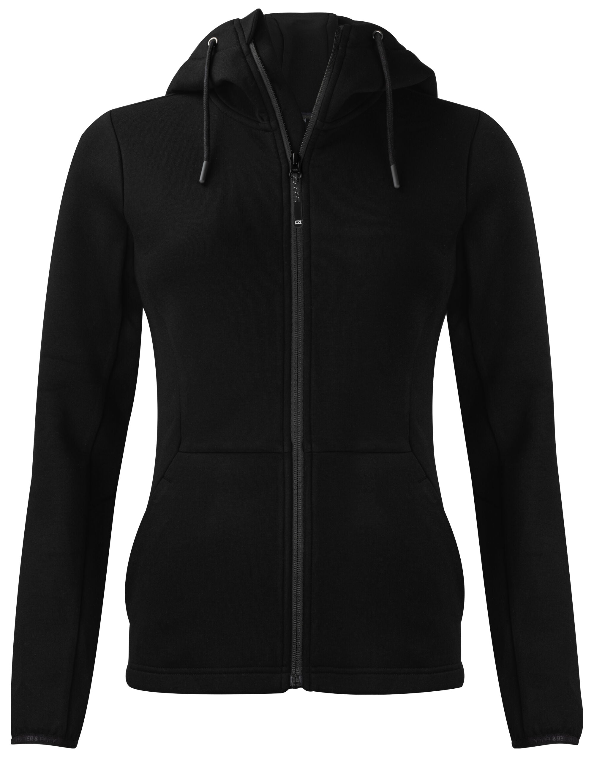Cutter &amp; Buck - Pemberton Hood Full Zip Women - Black XS - Customisable Sweatshirts And Hoodies