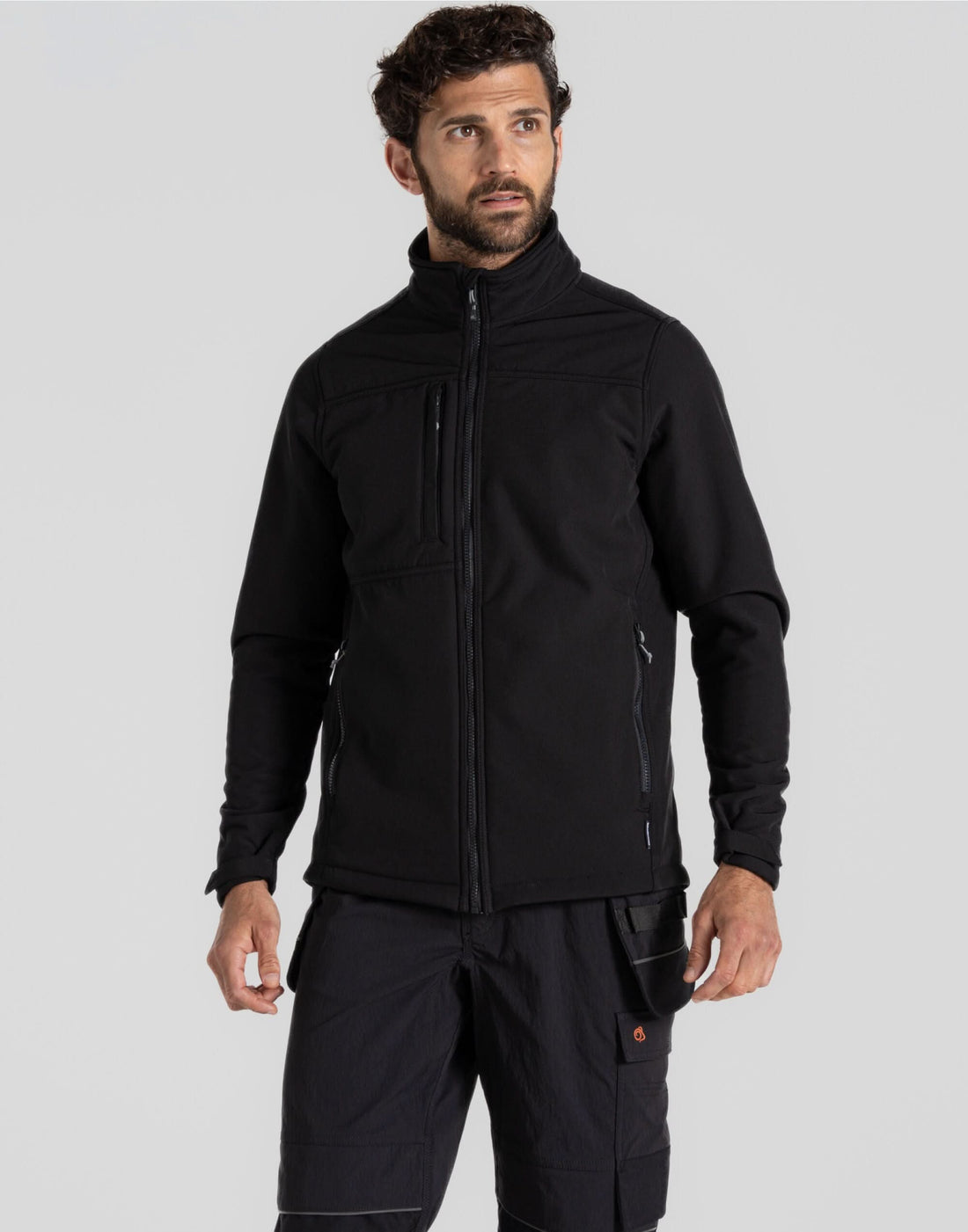 Workwear Whitby Softshell CEL006 - Black L - Customisable Workwear