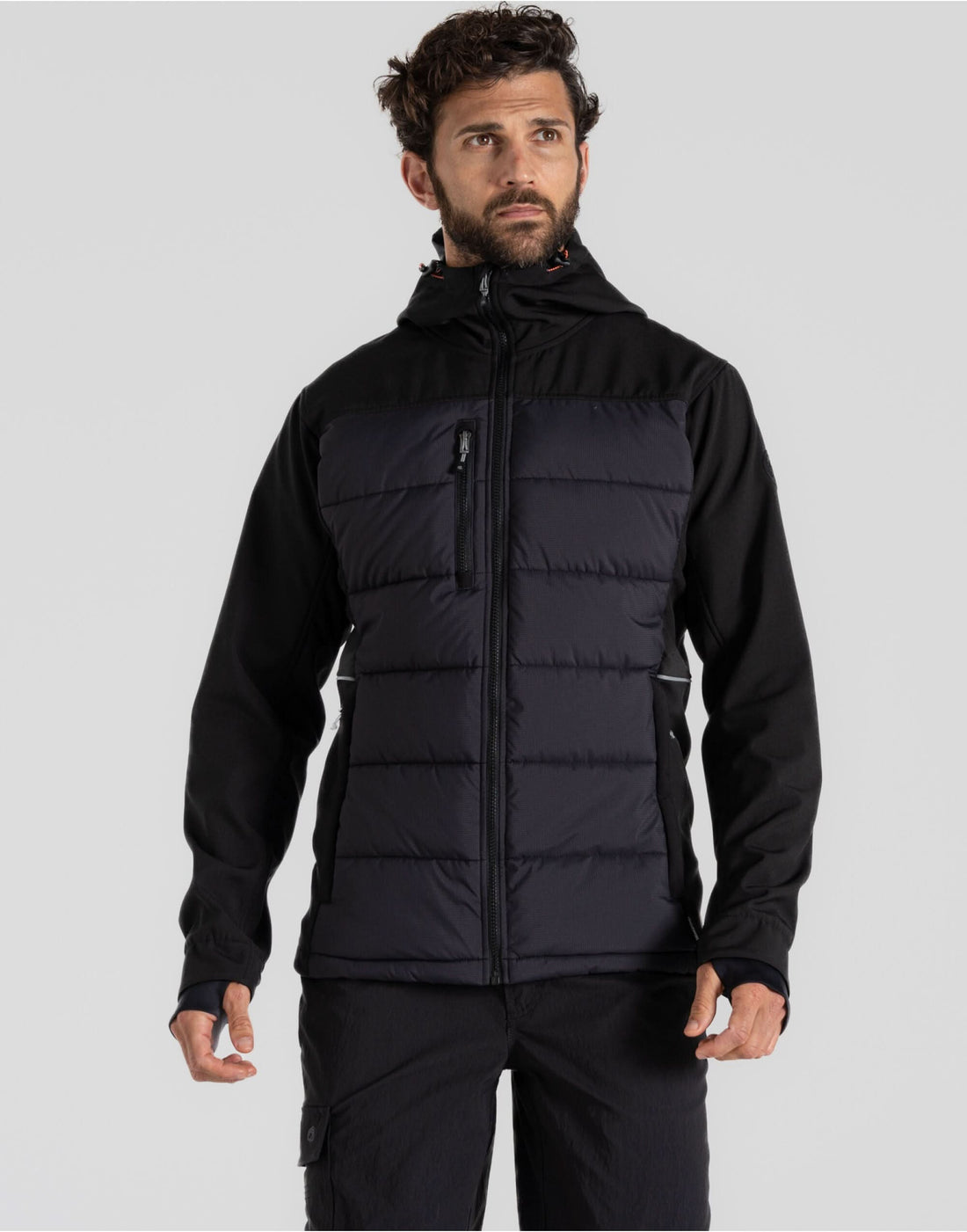 Workwear Castleford Hybrid CEN005 - Black 2XL - Customisable Workwear