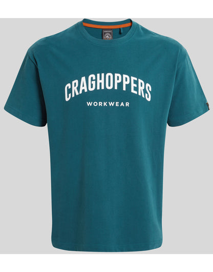 Craghoppers Workwear Batley T Shirt CET007 - Dark Aegean Blue - Customisable T-Shirt