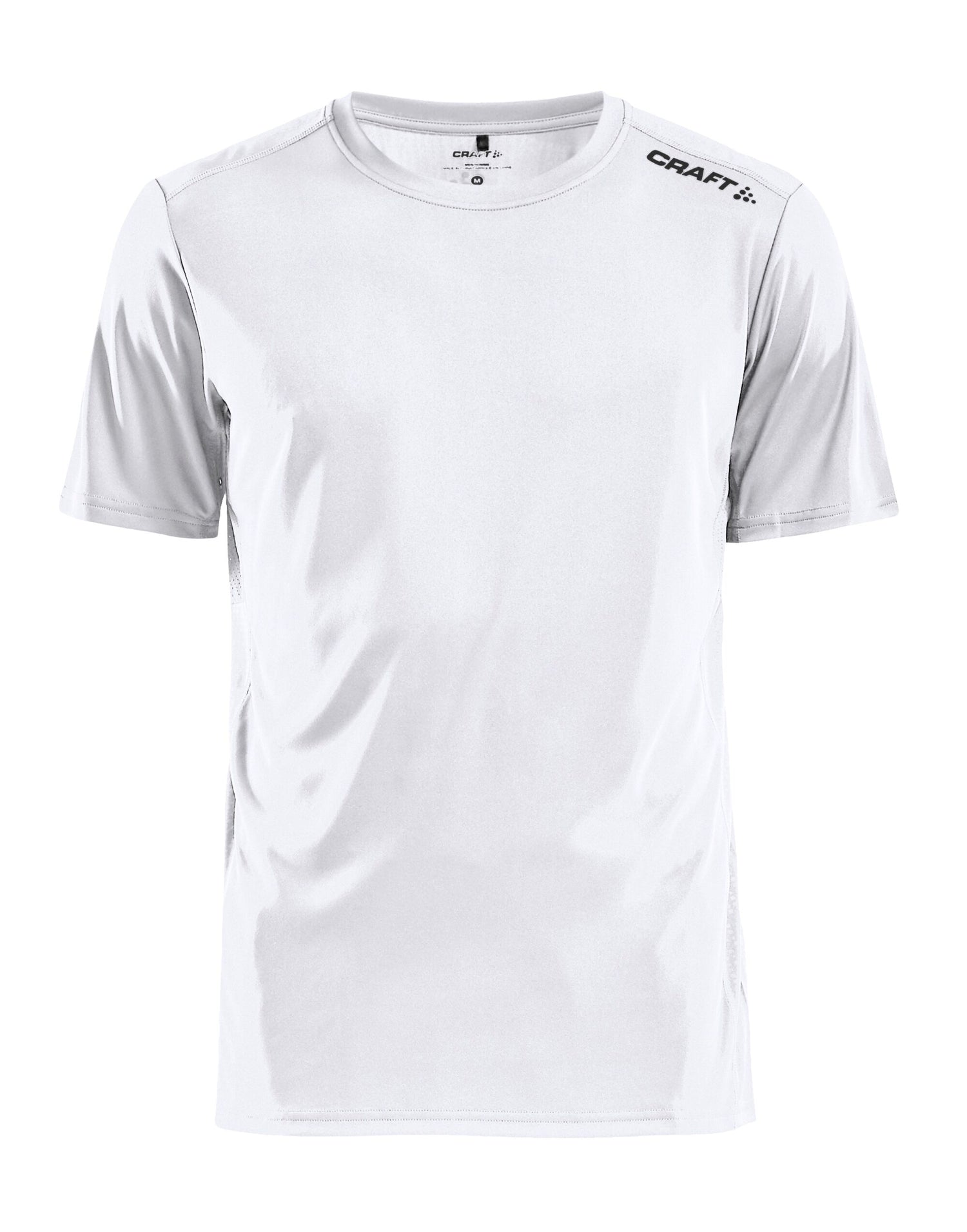 Craft Mens Rush SS Tee CR1907361 - White - Customisable T-Shirt
