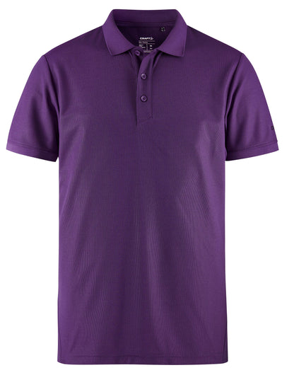 Craft Mens Core Unify Polo Shirt CR1909138 - True Purple - Customisable Polos