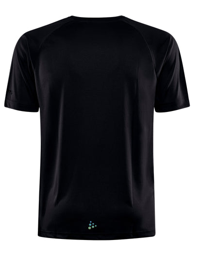 Craft Mens Core Unify Traiining Tee CR1909878 - Black - Customisable T-Shirt