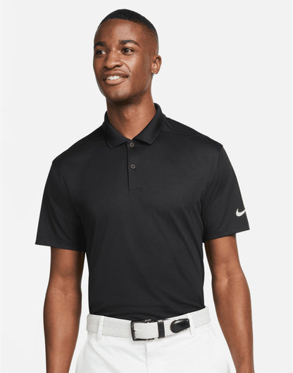 Nike Dri FIT Victory Solid Polo DH0824 - Black - Customisable Polo Shirts