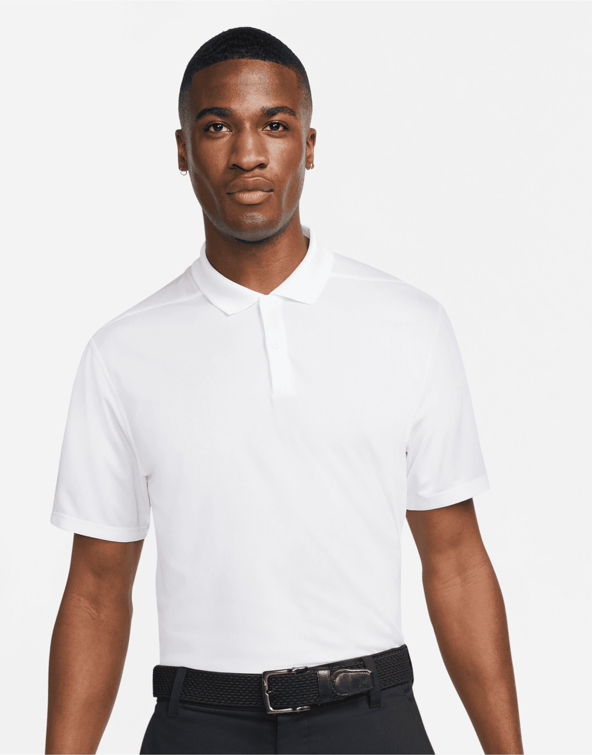 Nike Dri FIT Victory Solid Polo DH0824 - White - Customisable Polo Shirts