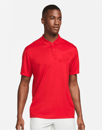 Nike Dri FIT Victory Solid Polo DH0824 - University Red - Customisable Polo Shirts