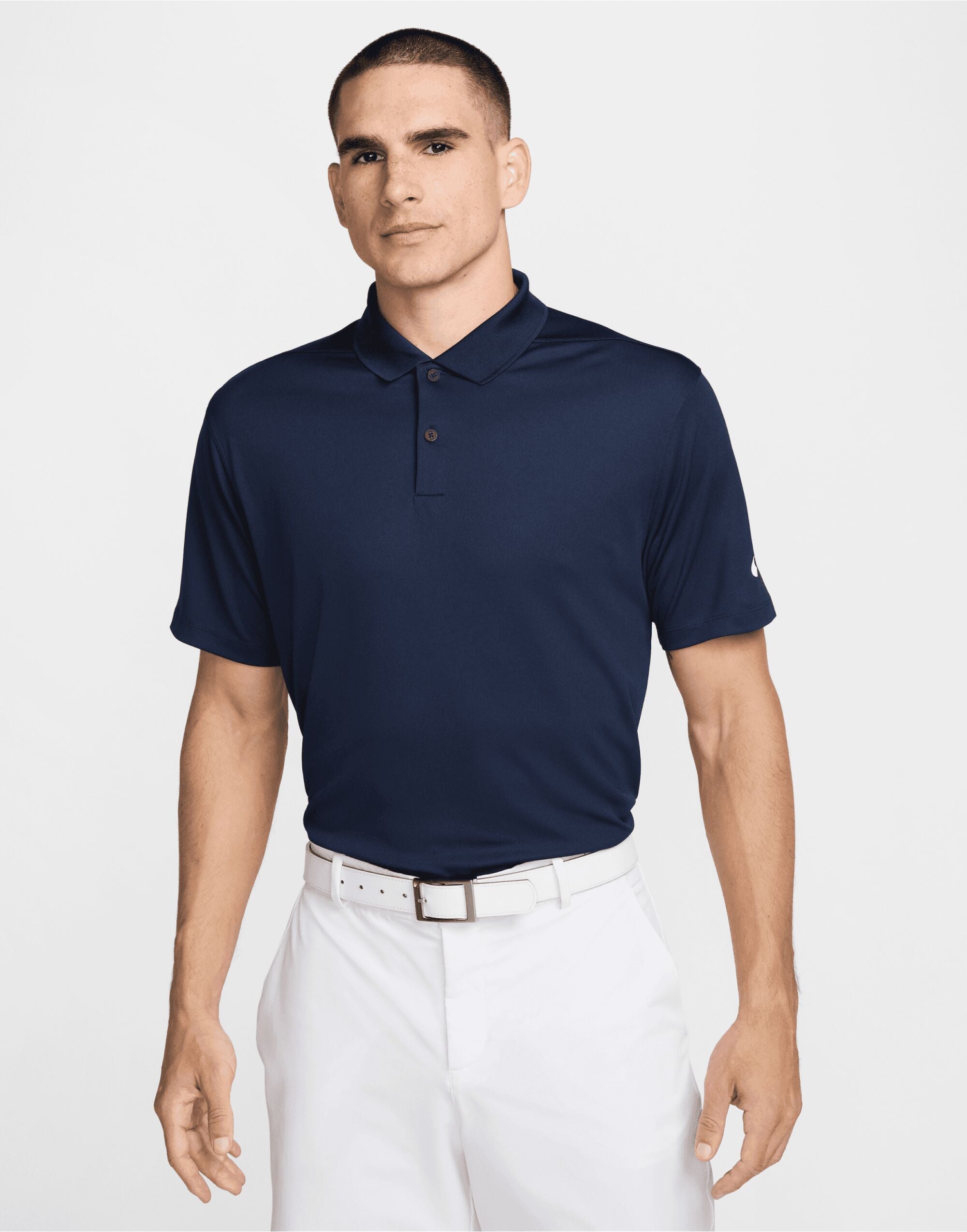 Nike Dri FIT Victory Solid Polo DH0824 - Obsidian White - Customisable Polo Shirts