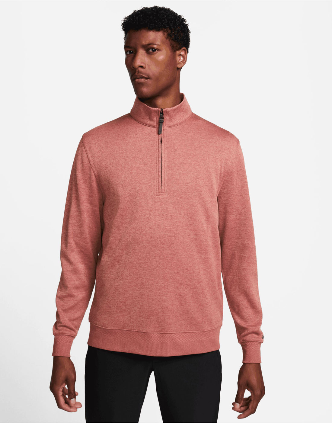 Nike Dri FIT Player Half Zip Top DH0986 - Canyon Rust - Customisable Sweatshirts