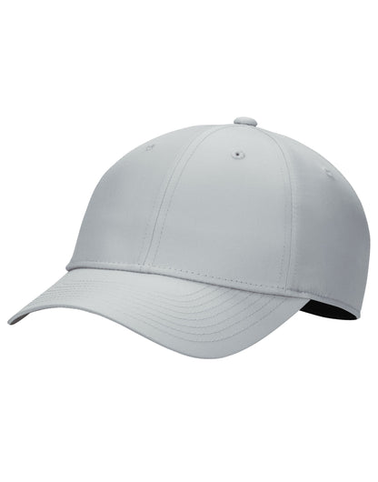 Nike Golf Nike DF Structured Blank Front Cap FB6452 - Light Smoke Grey black O S - Customisable Caps