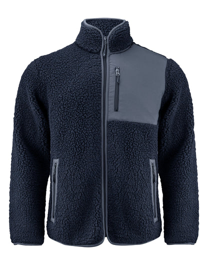James Harvest Kingsley Sherpa Fleece har2111500 - Navy - Customisable Outerwear