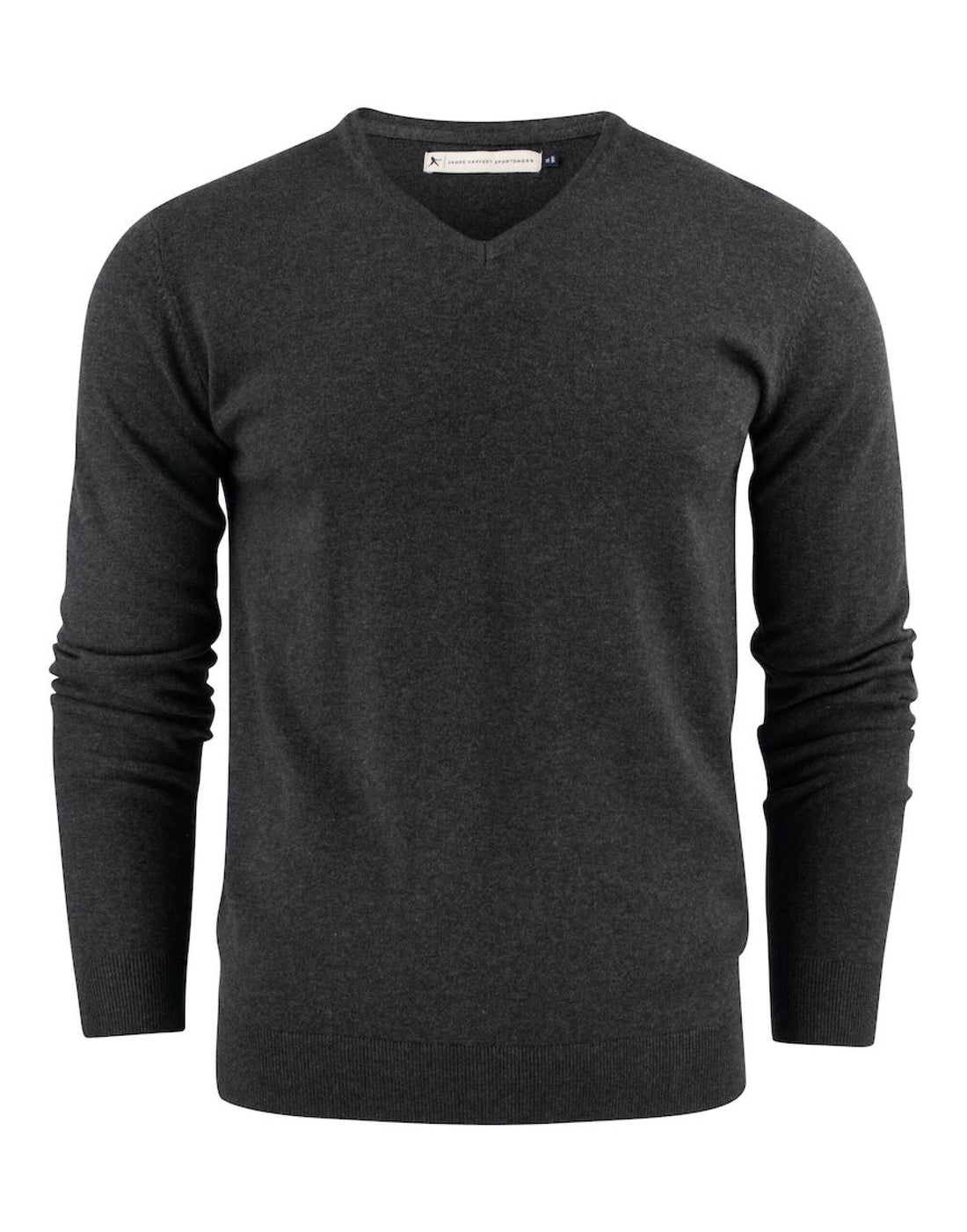 James Harvest Ashland V-Neck Knit Sweat HAR2112507 - - Customisable Sweatshirts