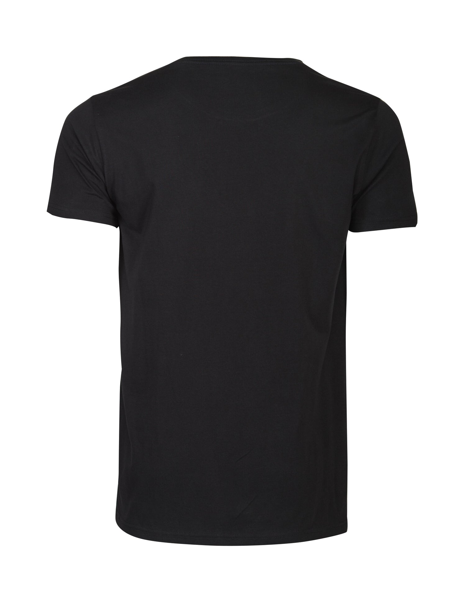 James Harvest Twoville Crew Neck T Shirt HAR2114005 - Black - Customisable T-Shirt