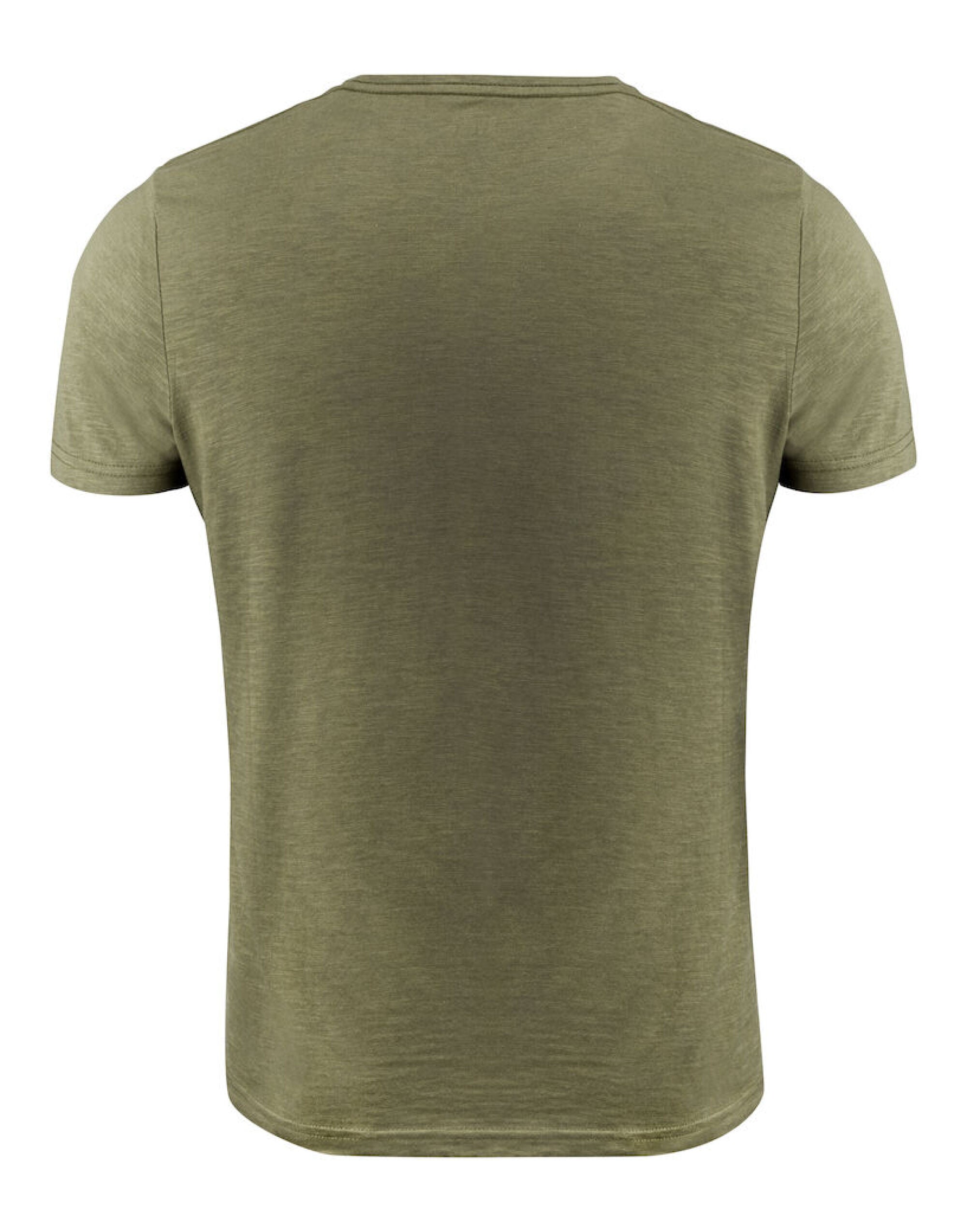 James Harvest Whailford V Neck T Shirt HAR2114006 - Moss Green - Customisable T-Shirt