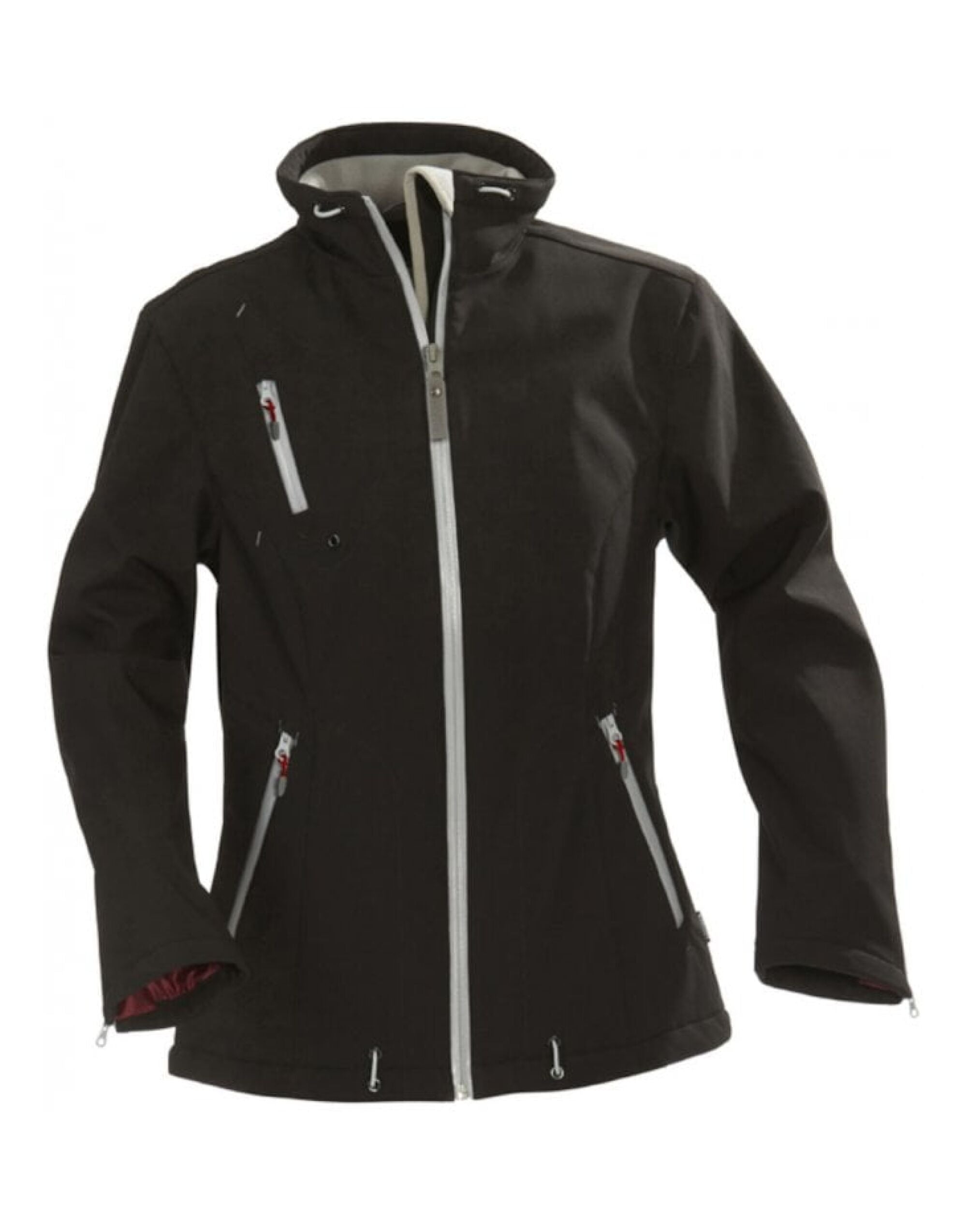 James Harvest Ladies Savannah Softshell HAR2121023 - Black - Customisable Jacket