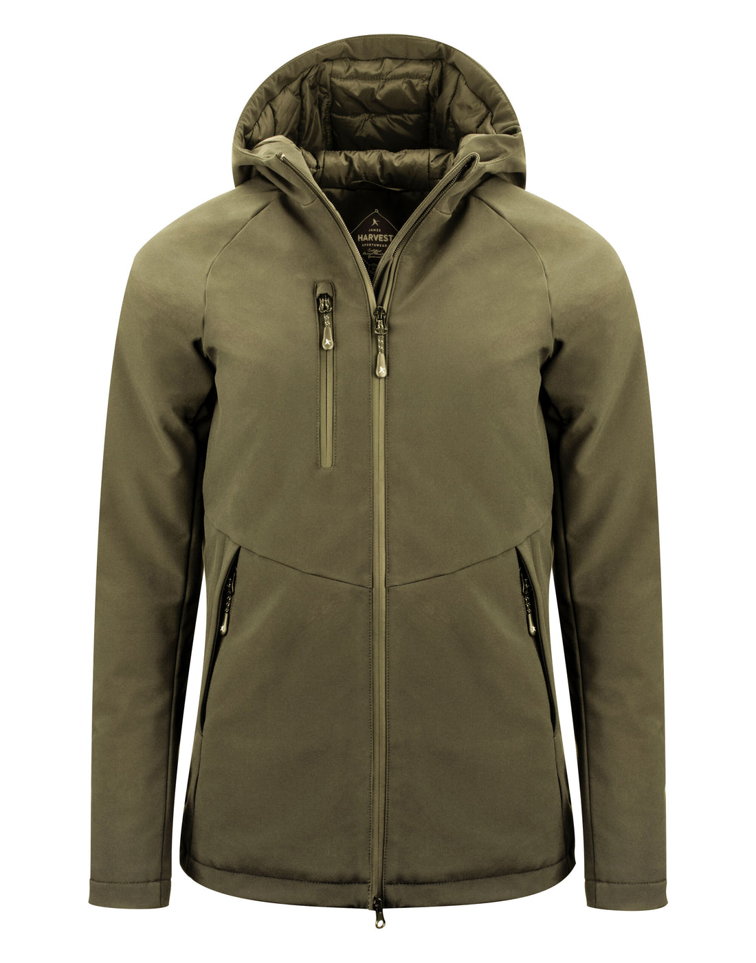 James Harvest Winchester Ladies Jacket HAR2121042 - Moss Green - Customisable Jacket