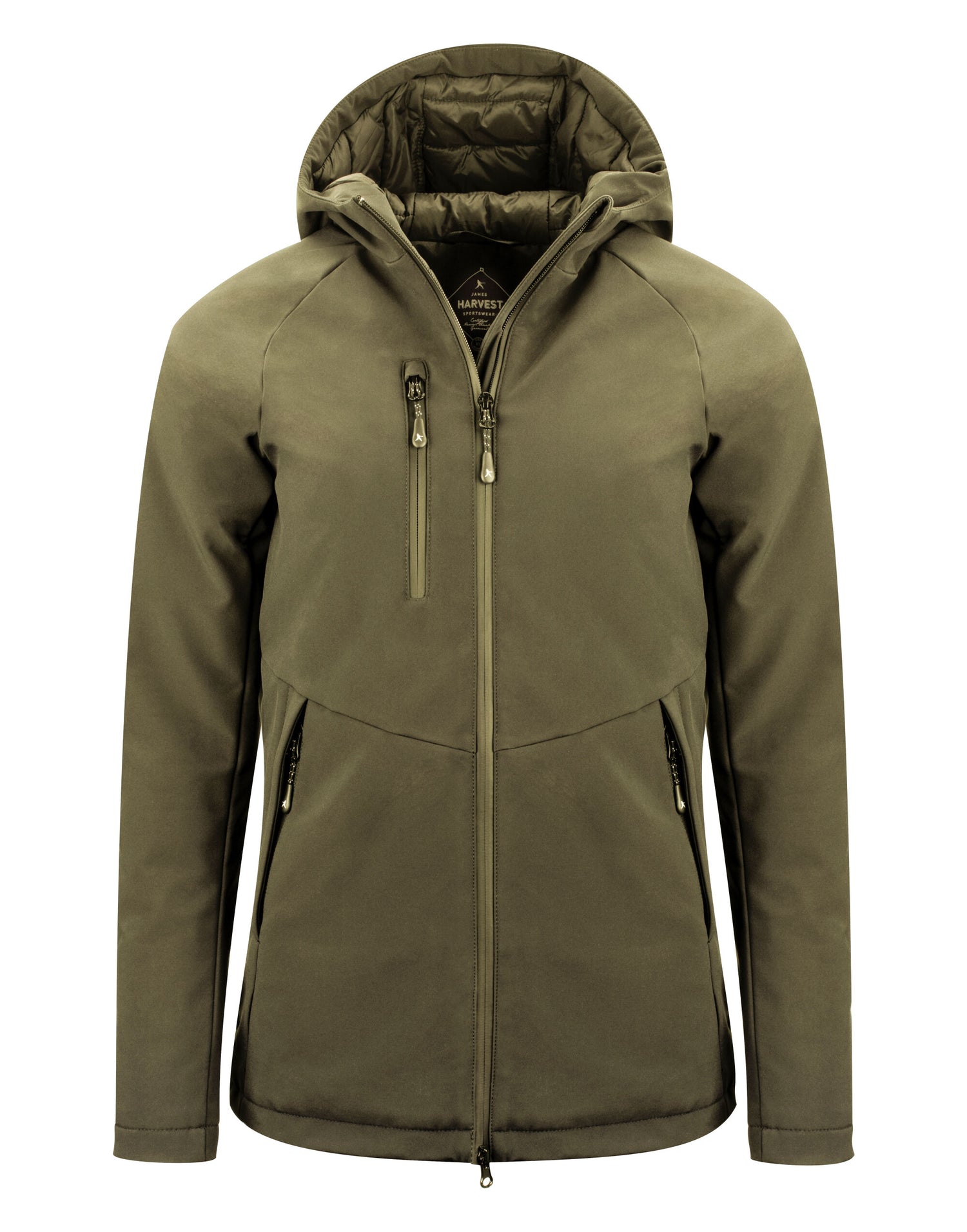 James Harvest Winchester Ladies Jacket HAR2121042 - Moss Green - Customisable Jacket