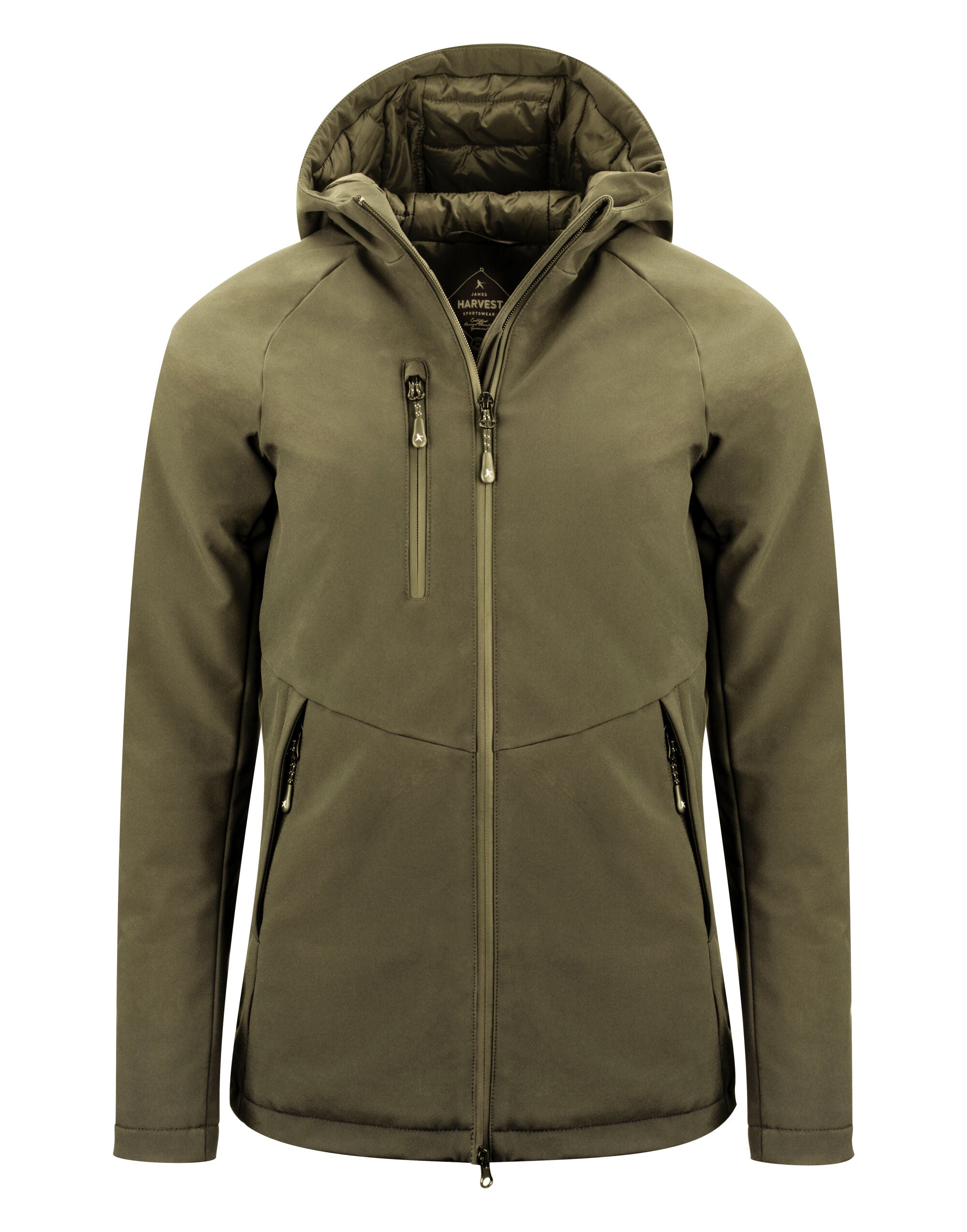 James Harvest Winchester Ladies Jacket HAR2121042 - Moss Green - Customisable Jacket