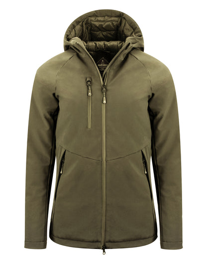 James Harvest Winchester Ladies Jacket HAR2121042 - Moss Green - Customisable Jacket