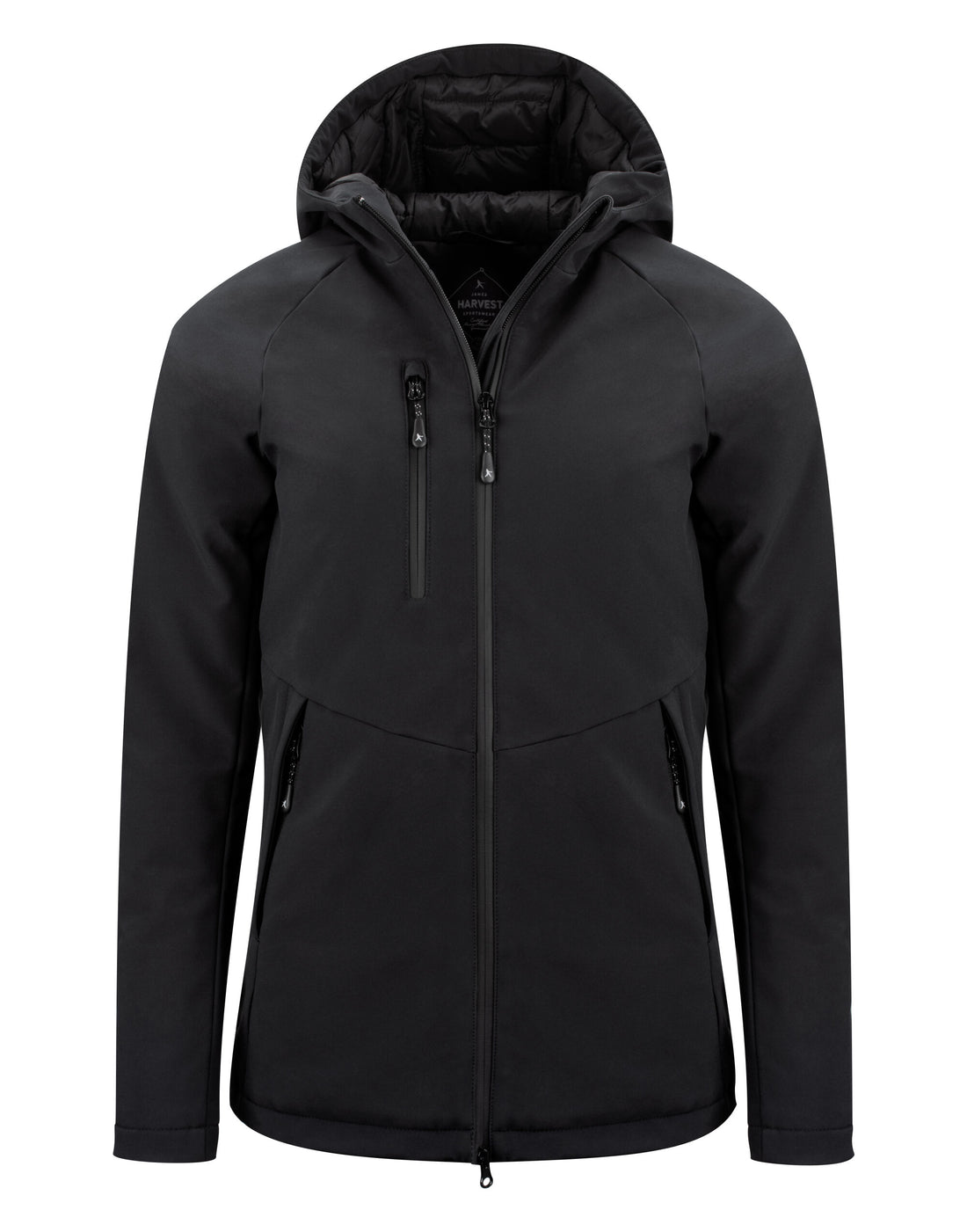 James Harvest Winchester Ladies Jacket HAR2121042 - Black - Customisable Jacket