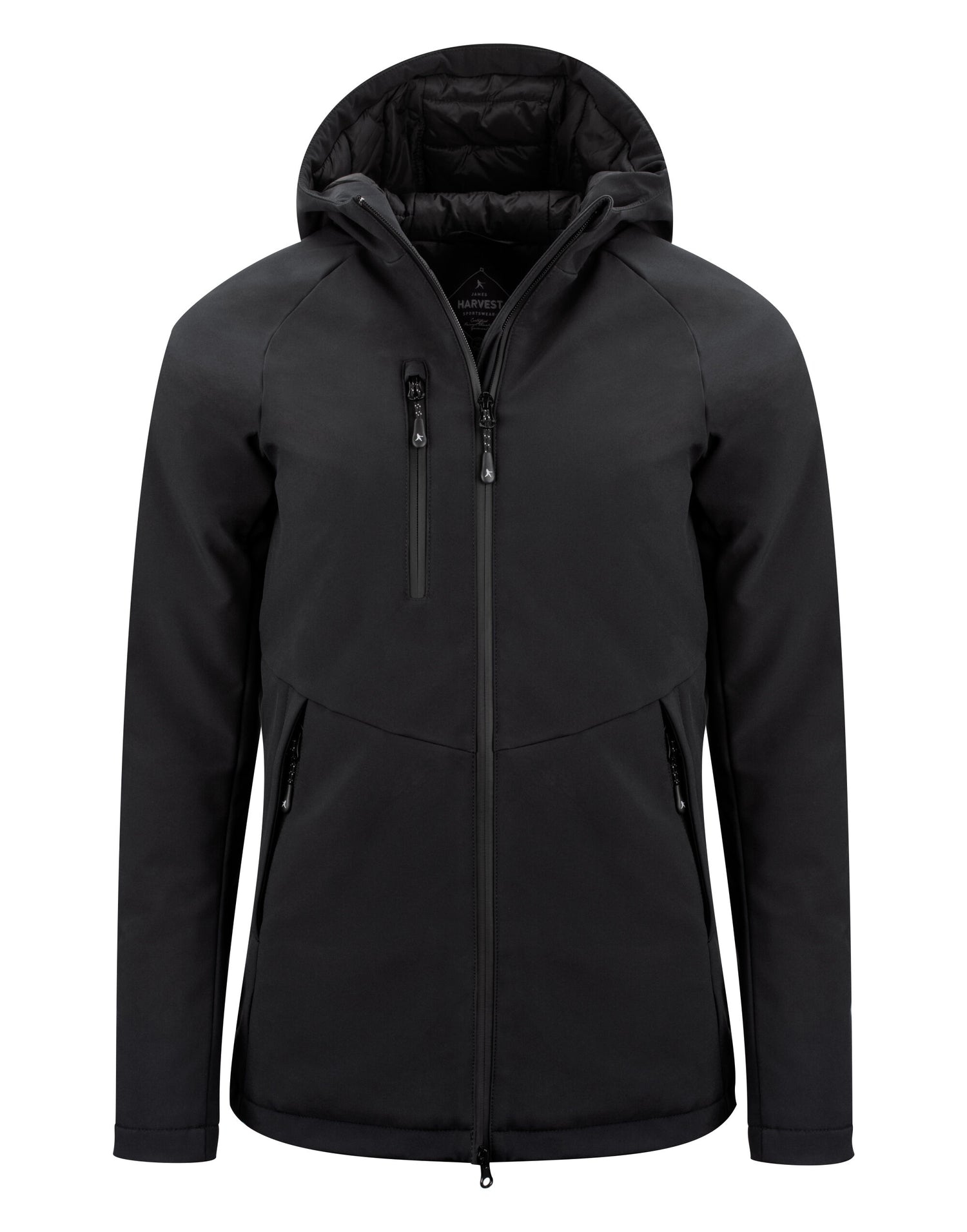 James Harvest Winchester Ladies Jacket HAR2121042 - Black - Customisable Jacket