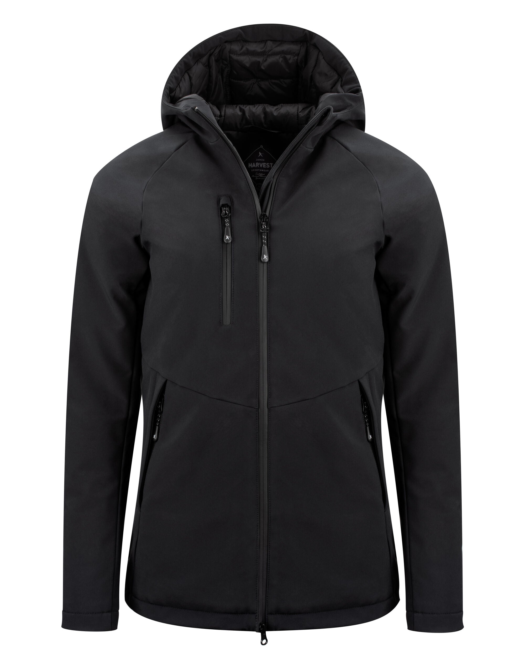 James Harvest Winchester Ladies Jacket HAR2121042 - Black - Customisable Jacket