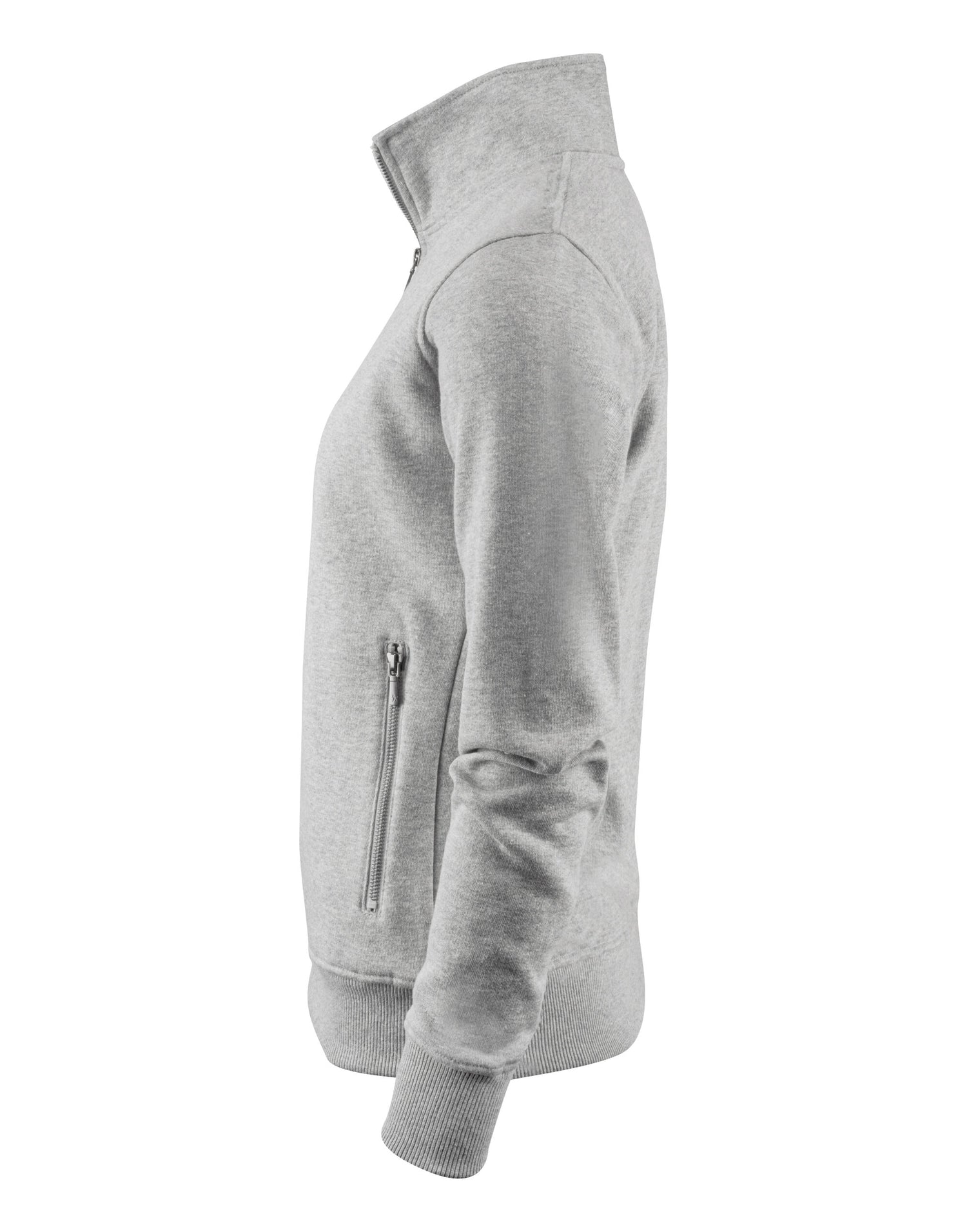 James Harvest Melville H Ladies Sweat HAR2122042 - Grey Melange - Customisable Sweatshirts