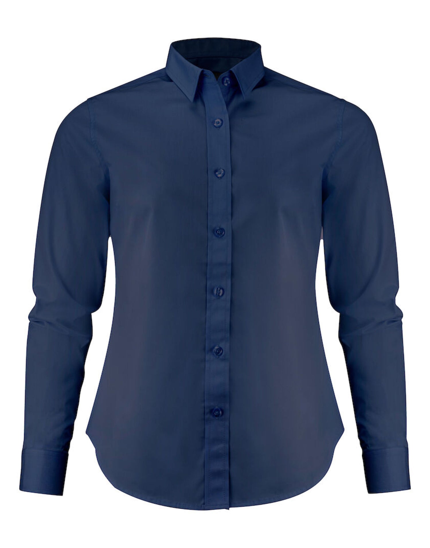 James Harvest Acton Ladies Shirt HAR2123031 - Navy - Customisable Shirts