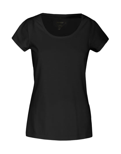 James Harvest Twoville Ladies T Shirt HAR2124005 - Black - Customisable T-Shirt