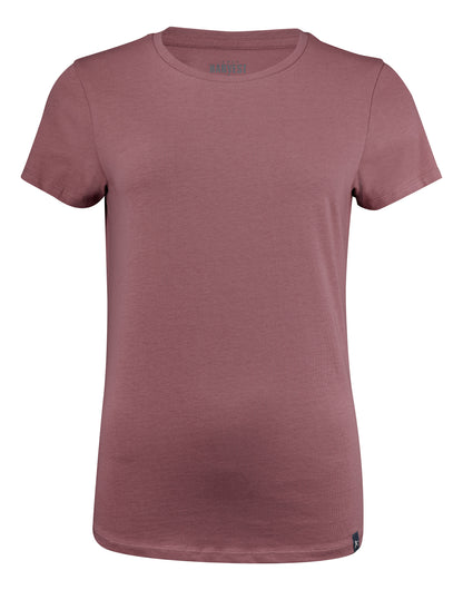 James Harvest American U Ladies T Shirt HAR2124008 - Dusty Red - Customisable T-Shirt