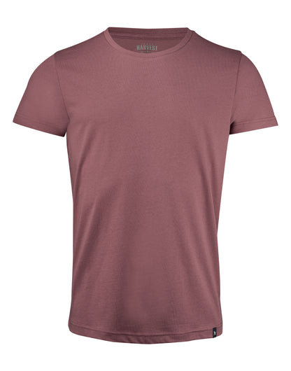 James Harvest American U T Shirt HAR2134017 - Dusty Red - Customisable T-Shirt