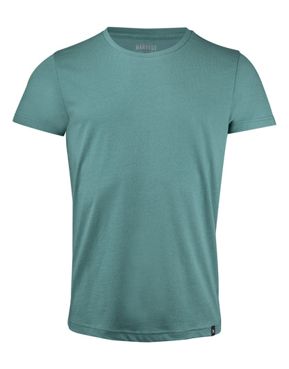 James Harvest American U T Shirt HAR2134017 - Aloe Green - Customisable T-Shirt