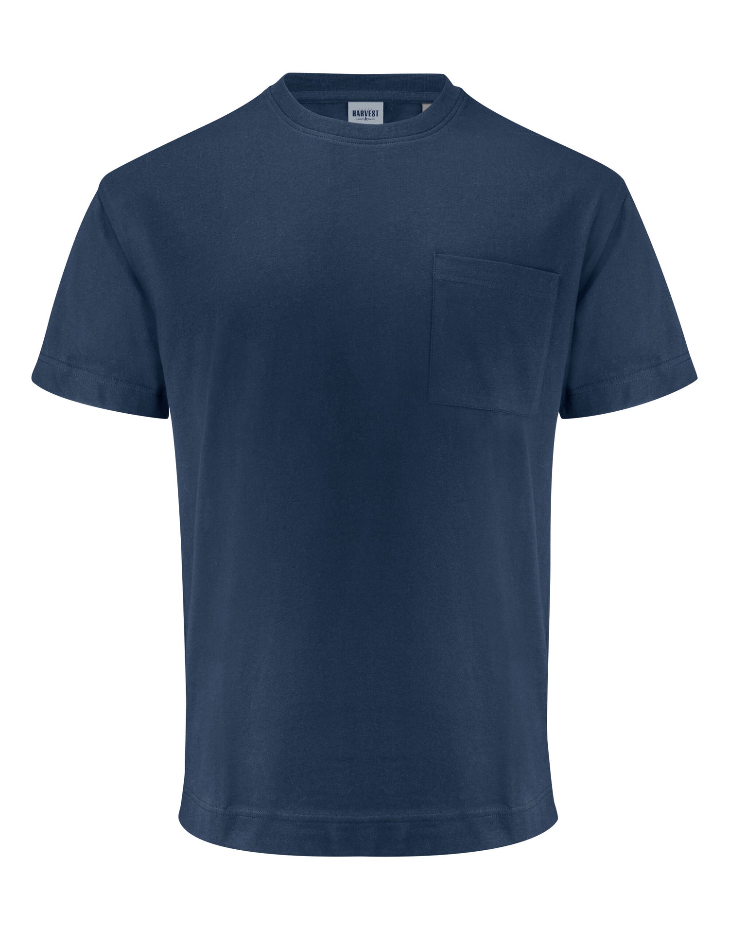 James Harvest Devons Relaxed Fit T Shirt HAR2134019 - Navy - Customisable T-Shirt